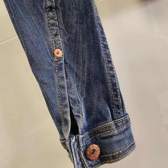 H&M Cropped Jean Jacket - Picture 10 of 11